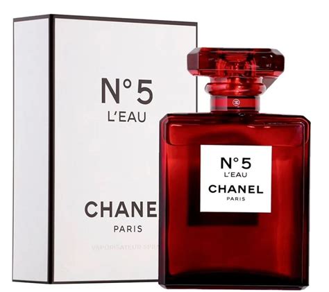 chanel red bottle perfume|original chanel no 5 bottle.